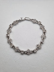 925 Silver Bracelet With Zircon