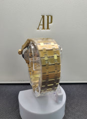 AP Royal Oak Yellow Gold Color Black Dial