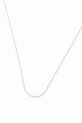 925 Silver Cut Plain Snake Chain
