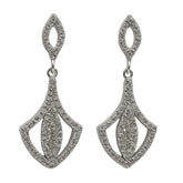 925 Silver Earrings with Zircon