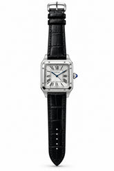 The "Classic Santos Dumont" Silver & Opaline Leather