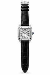 The "Classic Santos Dumont" Silver & Opaline Leather