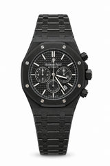 The "Classic Oak Chronograph" All-Black ADLC & Onyx Tapisserie