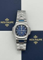 PP Clocks Nautilus Perpetual Calendar Blue Dial