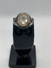 Men’s Ring with Pukhraj (Topaz) Stone