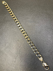 Men’s Cuban Bracelet in 925 Silver