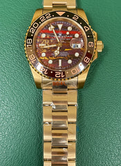 GMT-Master II  Oyster, 40 mm, Everose gold "Tiger Iron" (Master Plus)