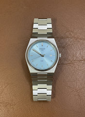 Tissot PRX Light Blue Dial Quartz Stainless Steel