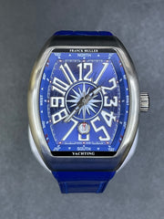 Franck Muller Vanguard Yachting Blue & Silver