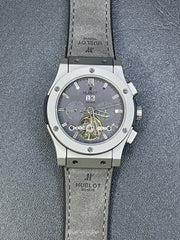 Hublot Classic Fusion Gray Chronograph Tourbillon