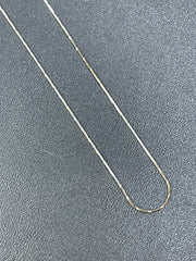 925 Silver Cut Plain Snake Chain