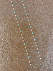 925 Silver Small Box Style Chain