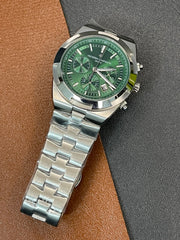 Vacheron Constantin Overseas Chronograph Inspired – Steel 42.5mm Green Dial