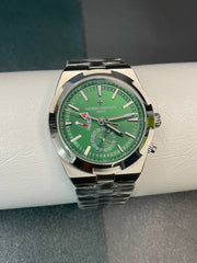 Vacheron Constantin Overseas Dual time Green Dial.