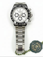 Daytona Panda Watch – White Dial with Black Subdials | Luxury Chronograph