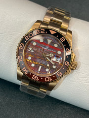 GMT-Master II Oyster, 40 mm, Everose gold "Tiger Iron" (Master Plus)