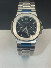 PP Nautilus Perpetual Calendar Watch – Black Dial | Luxury Timepiece