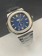 Nautilus Annual Calendar Watch – Blue Dial | Moon Phases | Luxury Timepiece