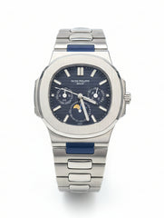 PP Nautilus Perpetual Calendar Watch – Black Dial | Luxury Timepiece