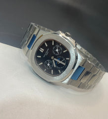 PP Nautilus Perpetual Calendar Watch – Black Dial | Luxury Timepiece