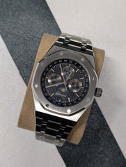 Stainless Steel Octagonal Perpetual Calendar "Royal Oak"