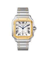Cartier Santos Two-Tone Gold & Silver