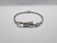 925 Silver Bracelet With Brackets