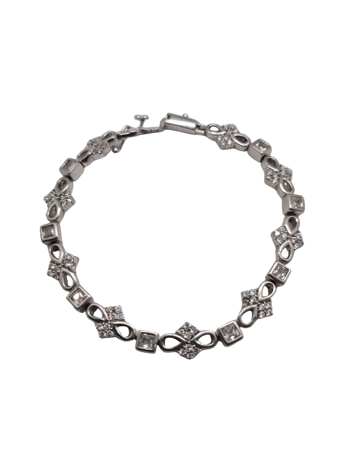 925 Silver Bracelet With Zircon