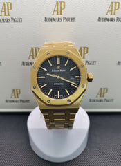 AP Royal Oak Yellow Gold Color Black Dial