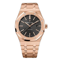 AP Royal Oak Rose Gold Black Dial