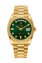 Day-Date Rose Gold with Green Dial