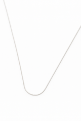 925 Silver Cut Plain Snake Chain