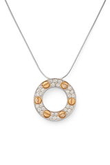 Cartier Inspired Love Necklace – 925 Silver Pendant Chain