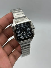 The "Classic Santos" Silver & Black