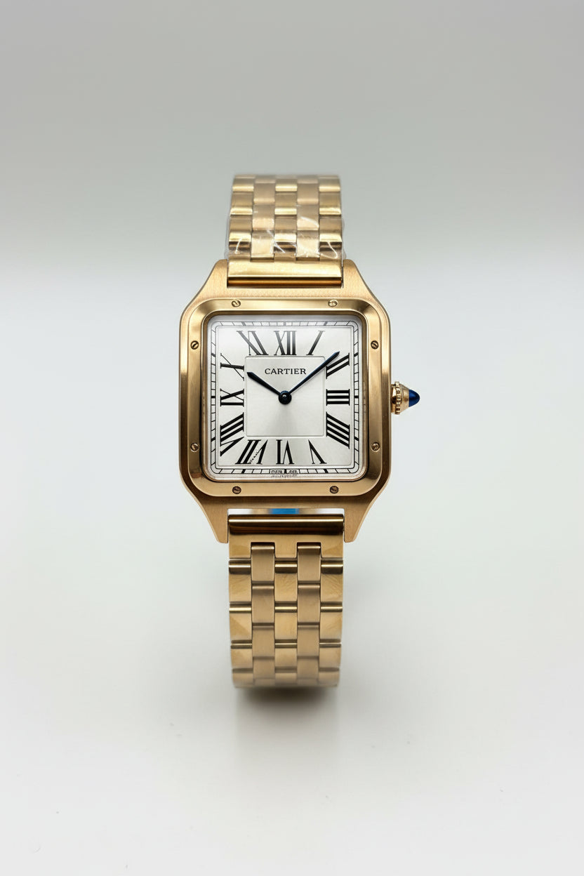 The "Classic Panthère" Rose Gold Steel Bracelet