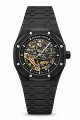 The "Classic Oak Double Balance Wheel Skeleton" All-Black