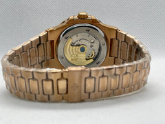 Nautilus Rose Gold with Green Dial