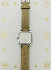 Cartier Santos-Dumont Stainless Steel with Green Strap