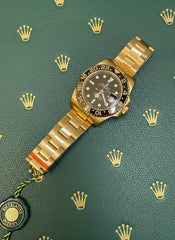 GMT-Master II Root Beer Rose Gold Black