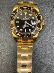 GMT-Master II Root Beer Rose Gold Black
