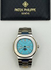 PP Nautilus Tiffany Blue Moon Phase