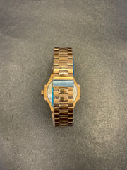 PP Nautilus Rose Gold Color Moon Phase Black Dial