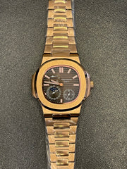 PP Nautilus Moon Phases Rose Gold Color 2024 (Master Plus)