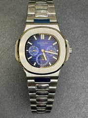 PP Clocks Nautilus Perpetual Calendar Blue Dial
