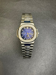 PP Clocks Nautilus Perpetual Calendar Blue Dial