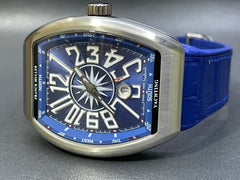 Franck Muller Vanguard Yachting Blue & Silver