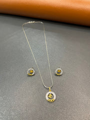 Chanel-inspired Locket Tops Set Two Tone