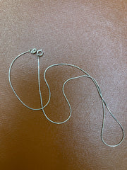 925 Silver Chain in Multi-Cut Design