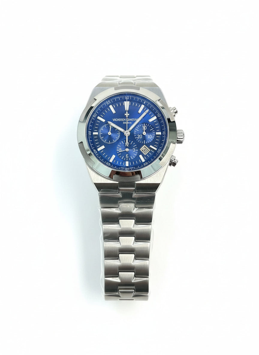 Vacheron Constantin Overseas Chronograph Inspired – Steel 42.5mm Blue Dial