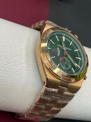 Vacheron Constantin Overseas Dual Time Rose Gold Colour Green Dial